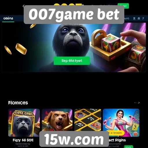 Promoções e bônus disponíveis no 007game bet